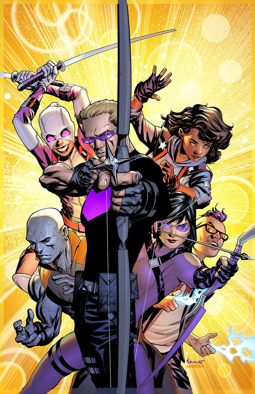 West Coast Avengers #1, variant cover di Mike McKone