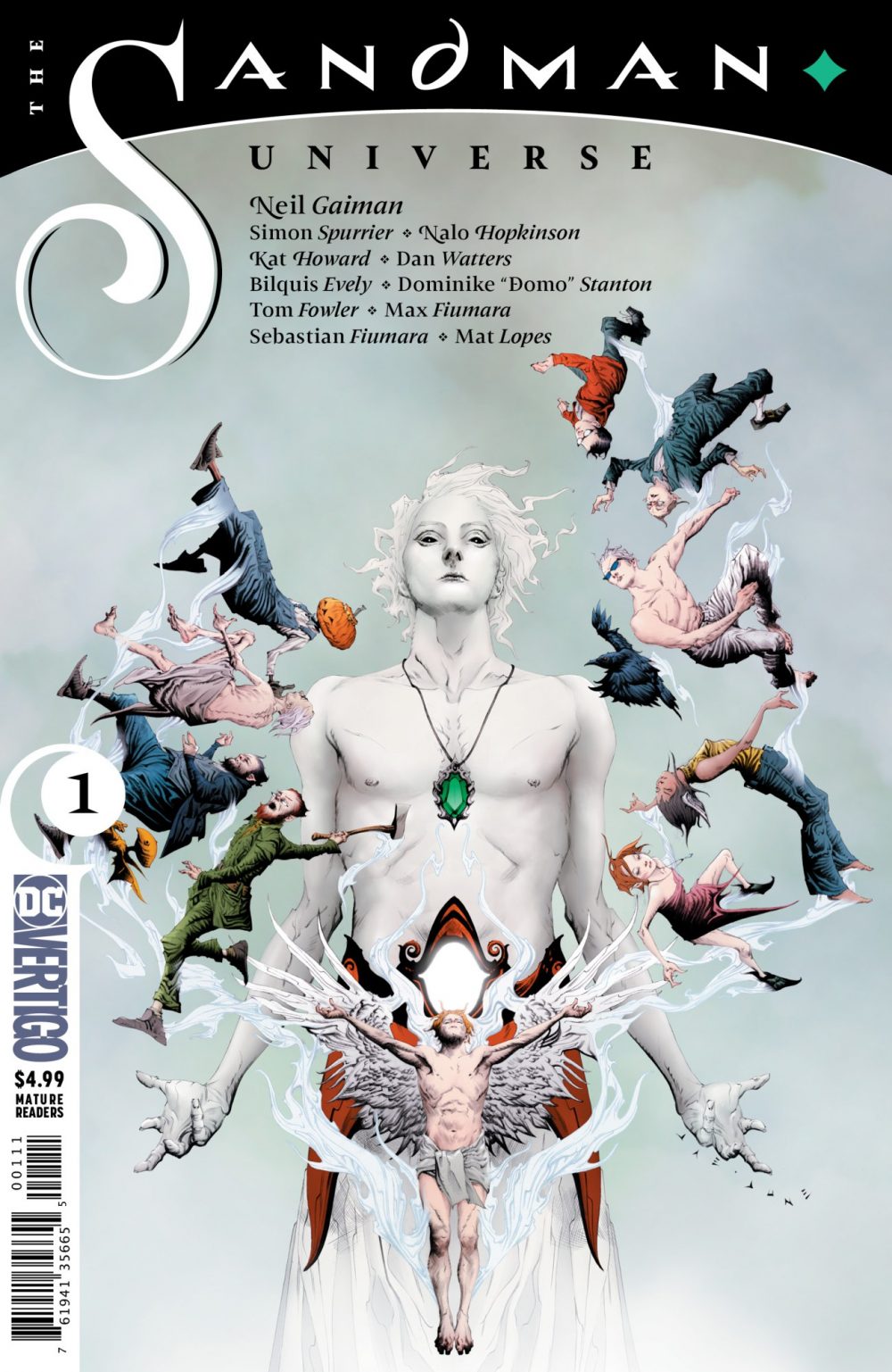 Sandman Universe #1, copertina di Jae Lee