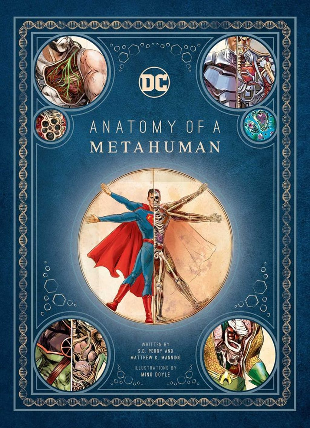 Anatomy of a Metahuman, copertina di Ming Doyle