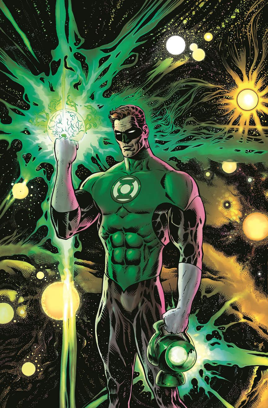 Green Lantern #1, copertina di Liam Sharp