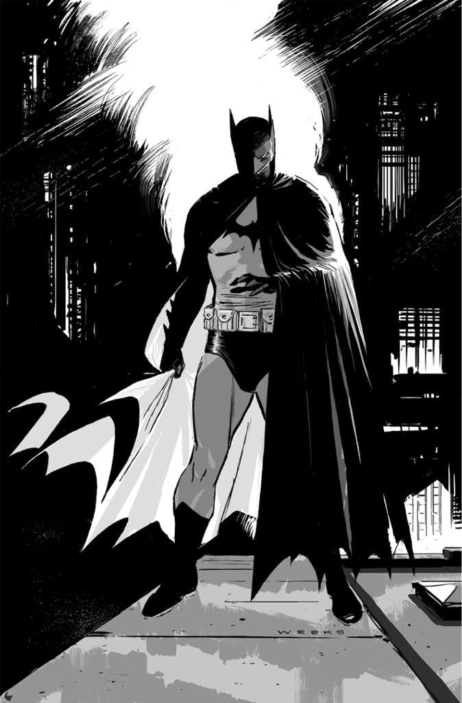 Batman, teaser di Lee Weeks