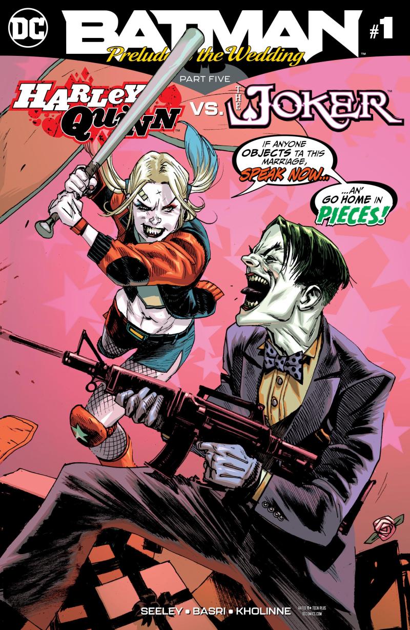 Batman: Prelude to the Wedding - Harley Quinn vs. Joker #1, copertina di Rafael Albuquerque