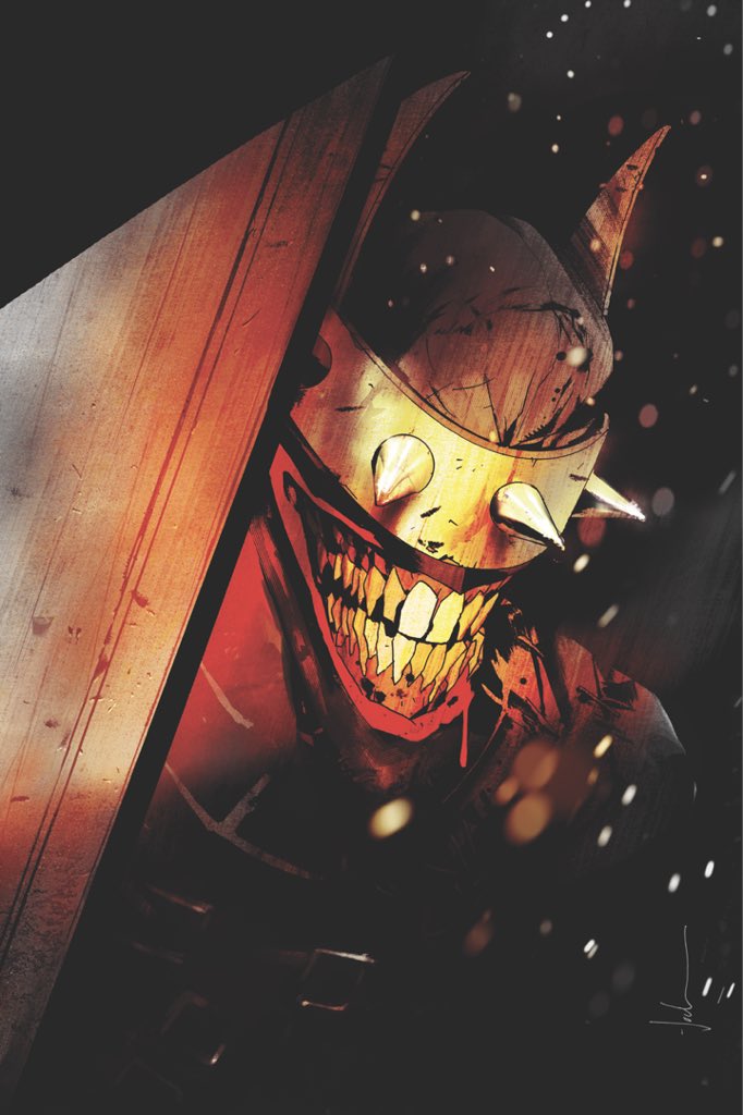 Batman Who Laughs #1, copertina di Jock