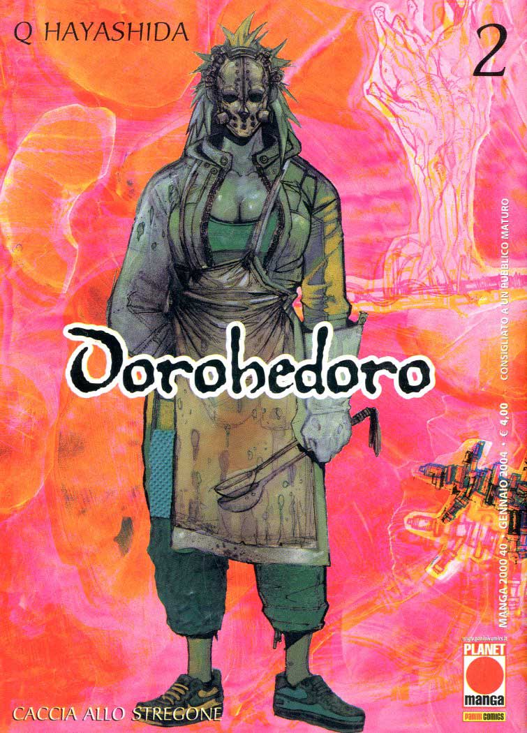 Dorohedoro, copertina, illustrazione di Q Hayashida