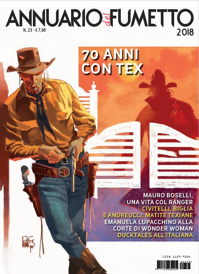 Annuario del Fumetto 2018, copertina di Raul e Gianluca Cestaro