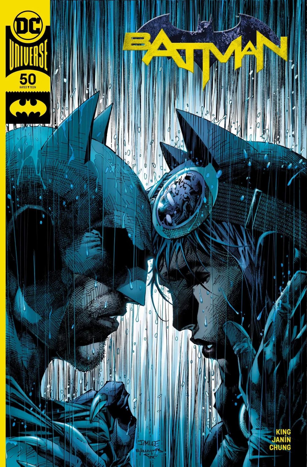 Batman #50, variant cover di Jim Lee