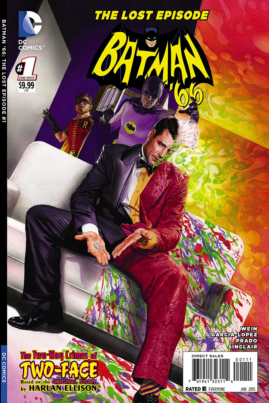 Batman '66: The Lost Episode, copertina di Alex Ross