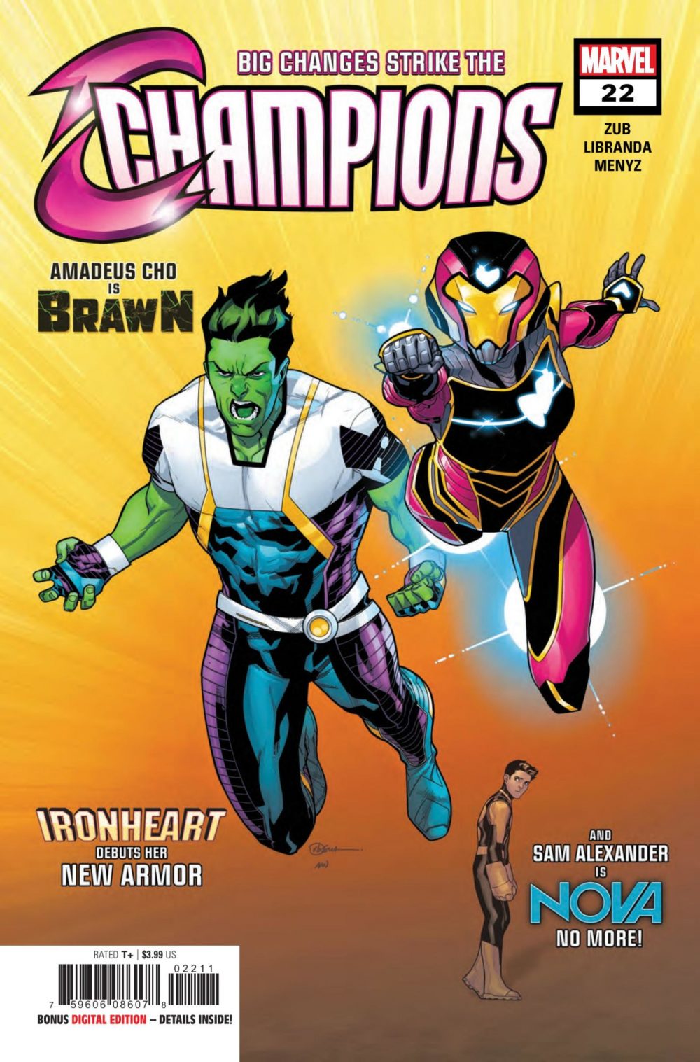 Champions #22, copertina di Stefano Caselli