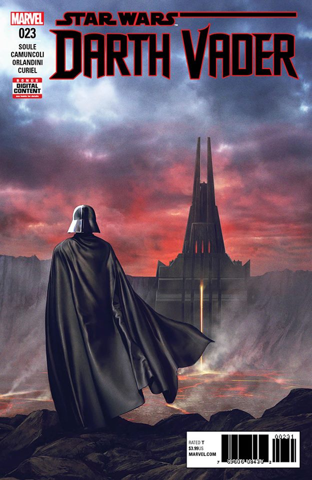 Darth Vader 23, copertina di Giuseppe Camuncoli ed Elia Bonetti