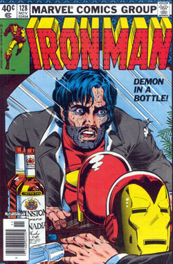 Demon in a Bottle, copertina di Bob Layton