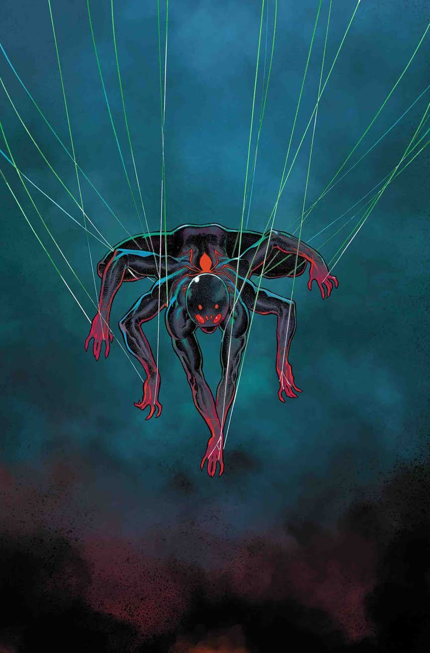 Edge of Spider-Geddon #4, copertina di Aaron Kuder