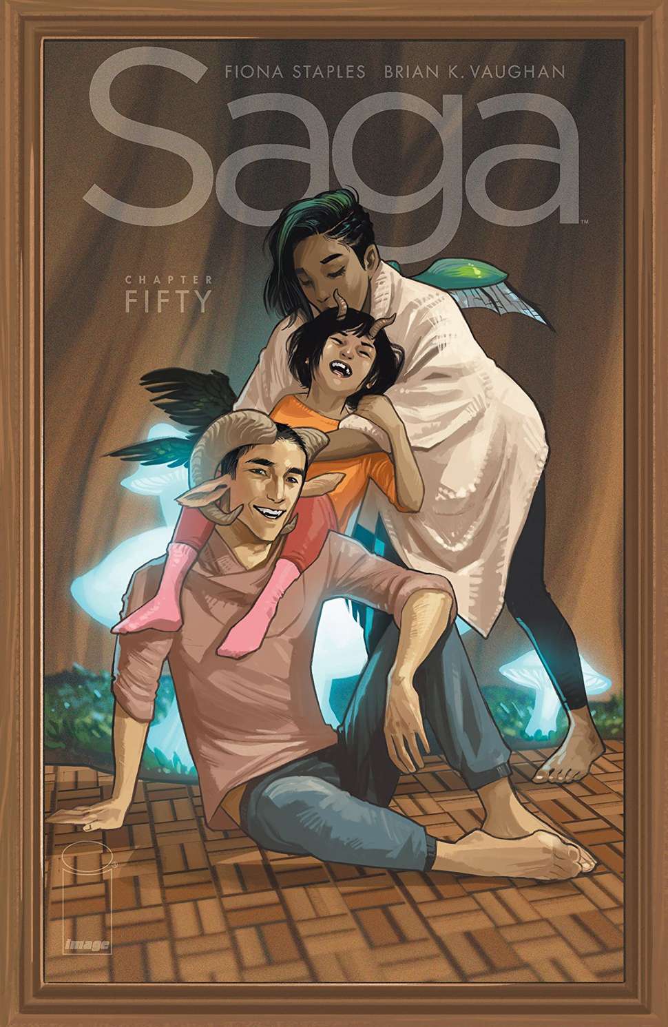 Saga #50, copertina di Fiona Staples