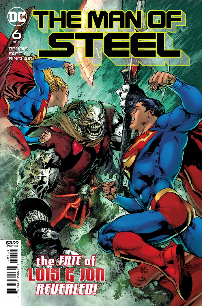 Man of Steel #6, copertina di Jason Fabok