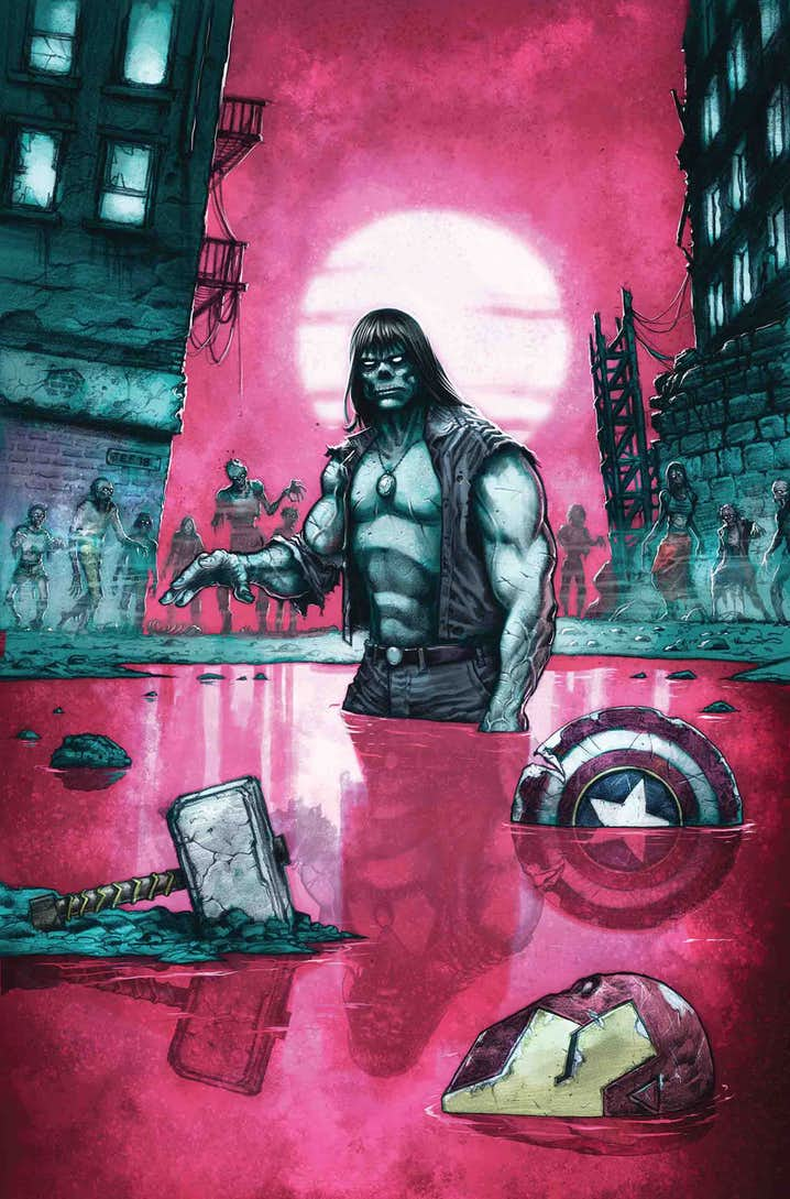 Marvel Zombie #1, copertina di Juan Ferreyra