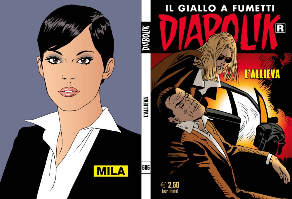 Diabolik R 686 – 10 agosto, copertina di Sergio e Paolo Zaniboni