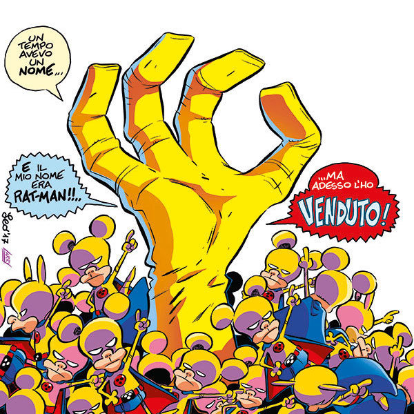 Rat-Man Gigante 40, copertina di Leo Ortolani