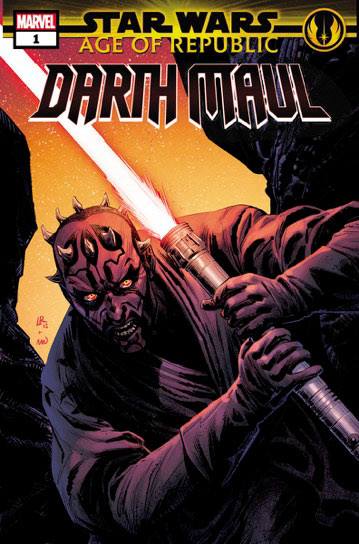 Star Wars - Age of Republic #1: Darth Maul, copertina di Luke Ross