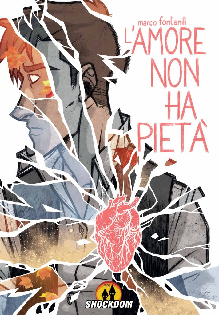 L'amore non ha pietà, copertina di Marco Fontanili