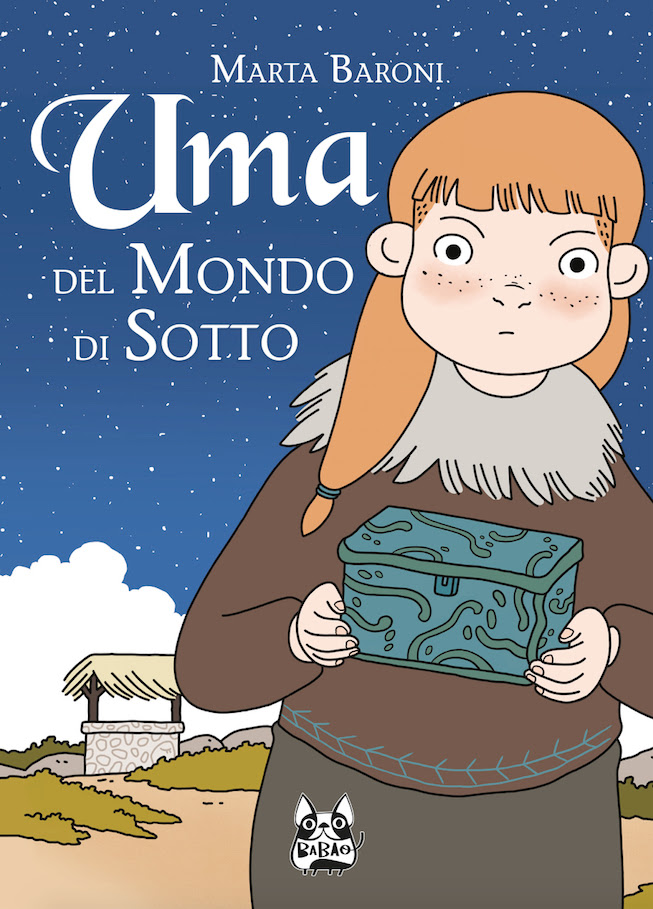 Uma del Mondo di Sotto, copertina di Marta Baroni