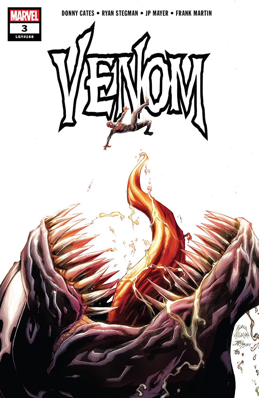 Venom #3, copertina di Ryan Stegman