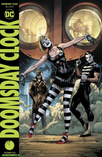 Doomsday Clock #5, copertina di Gary Frank