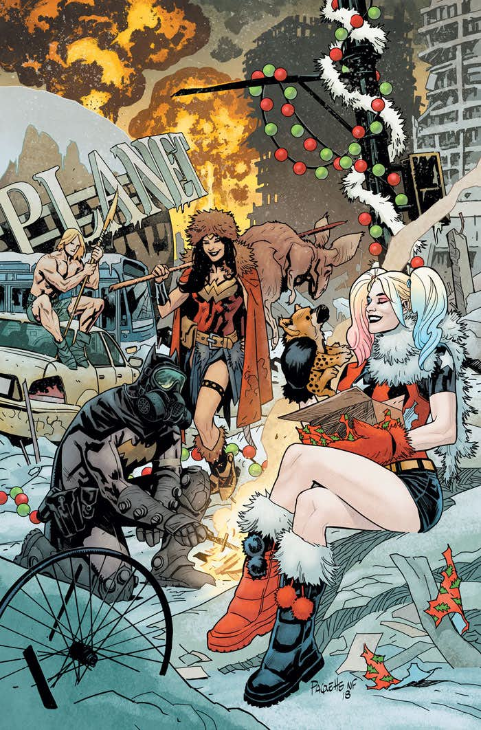 DC Nuclear Winter Special #1, copertina di Yanick Paquette