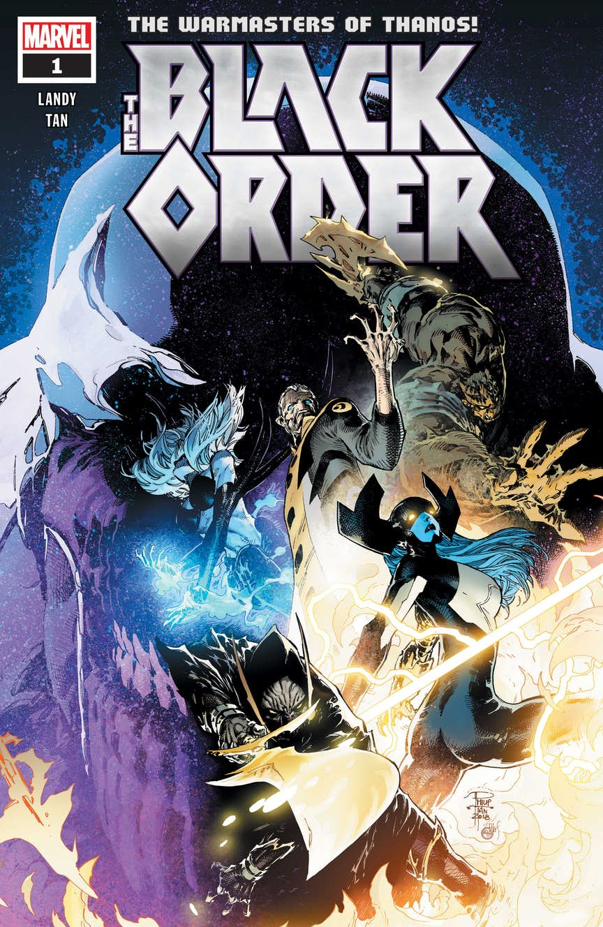 Black Order #1, copertina di Philip Tan