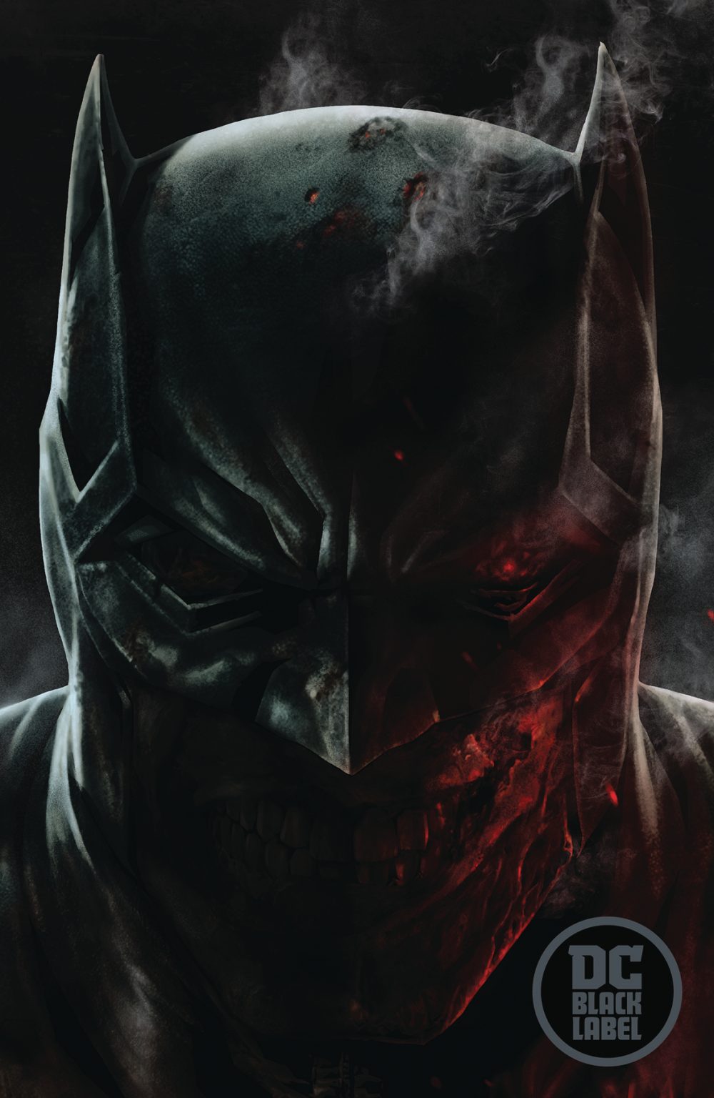 Batman: Damned #1, copertina di Lee Bermejo