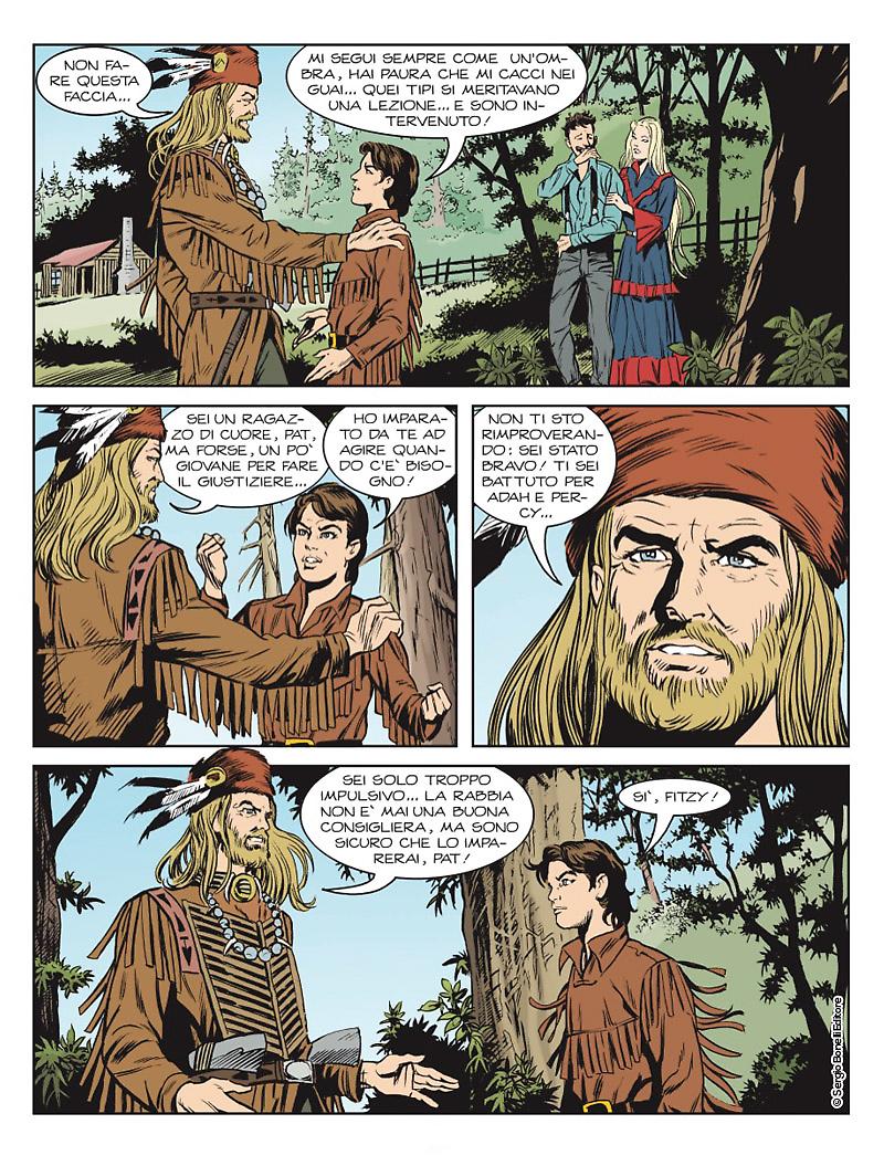 Color Zagor 7: La giustizia di “Wandering" Fitzy, anteprima 01