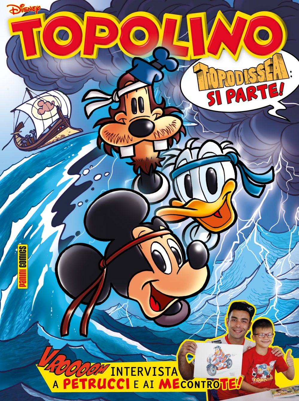 Topolino 3272, copertina di Alessandro Perina