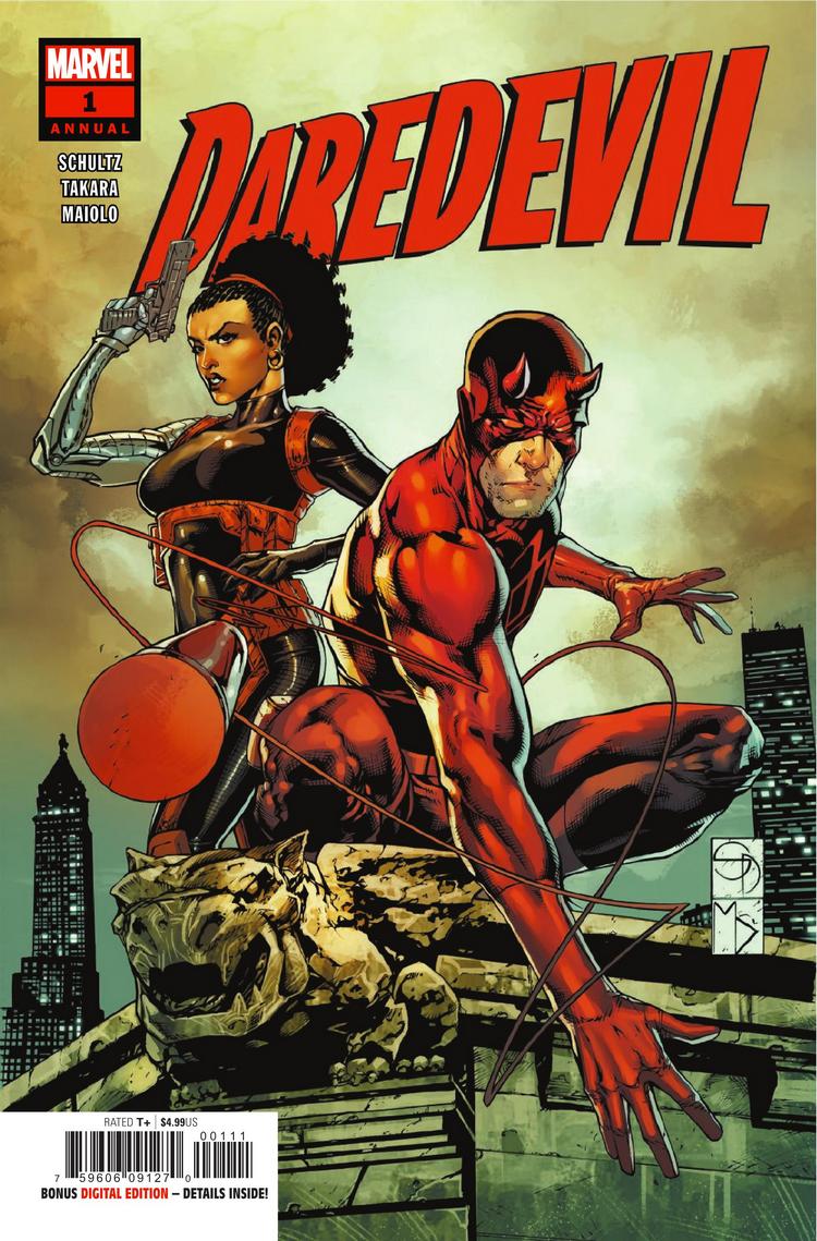 Daredevil Annual, copertina di Romulo Fajardo Jr.