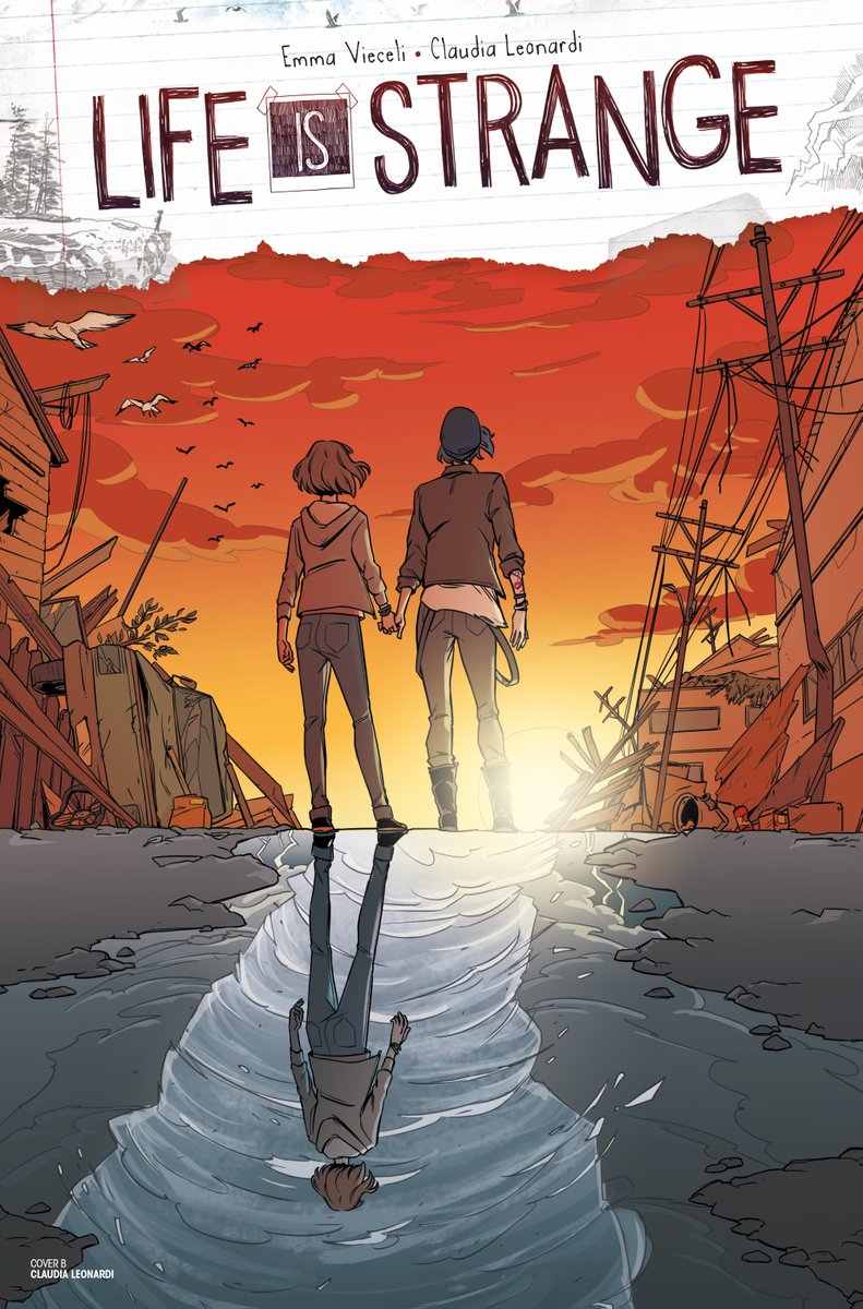 Life is Strange #1, copertina di Claudia Leonardi