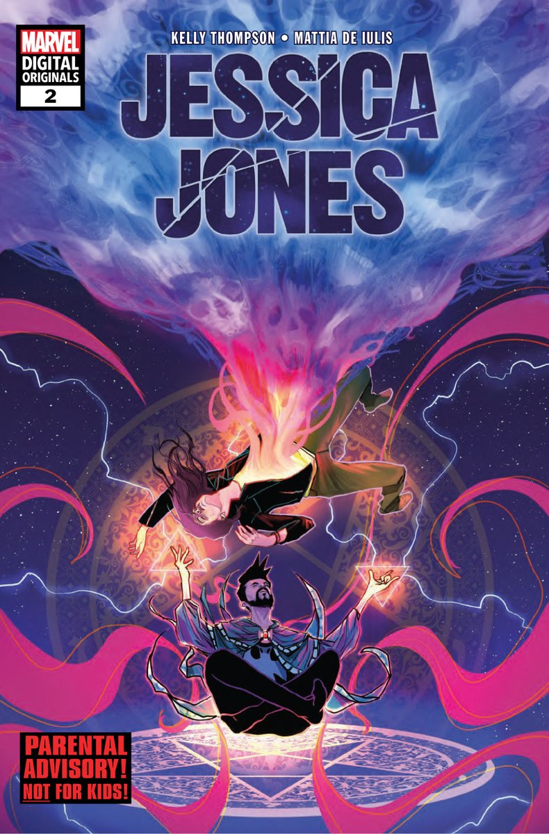 Jessica Jones #2, copertina di Mattia De Iulis