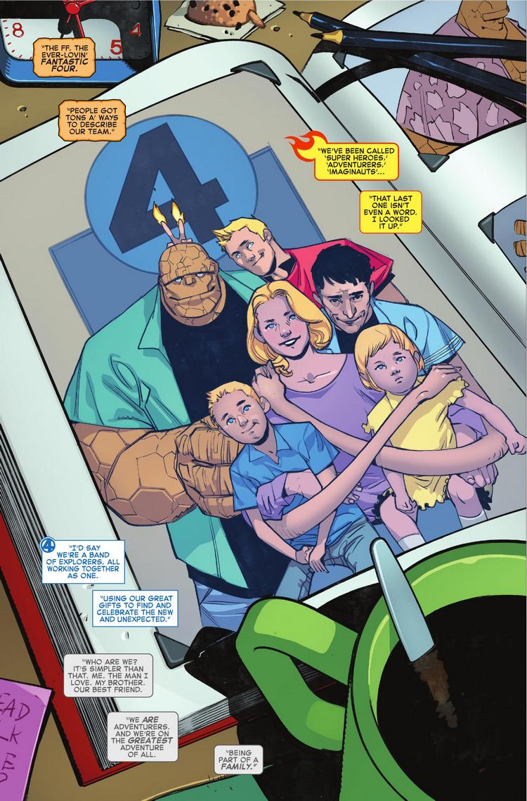 Fantastic Four #1, anteprima 01