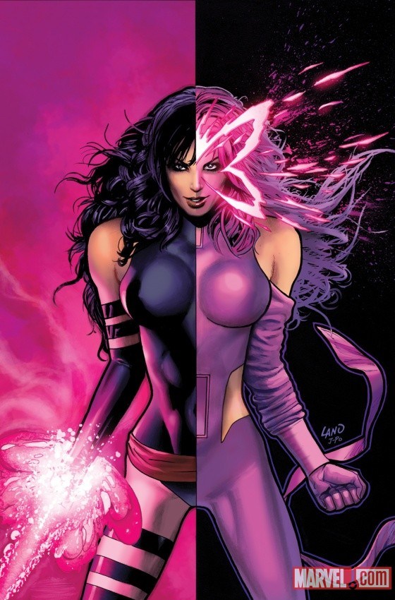 Psylocke, di Greg Land