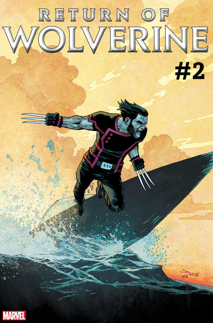 Return of Wolverine #2, variant cover di Declan Shalvey