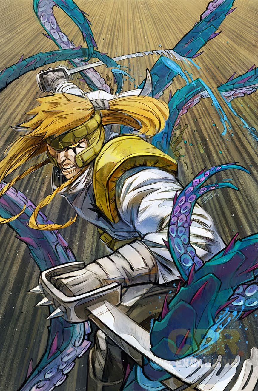 Shatterstar #1, variant cover di Ivan Shavrin