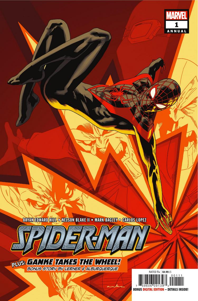 Spider-Man Annual #1, copertina di Kris Anka