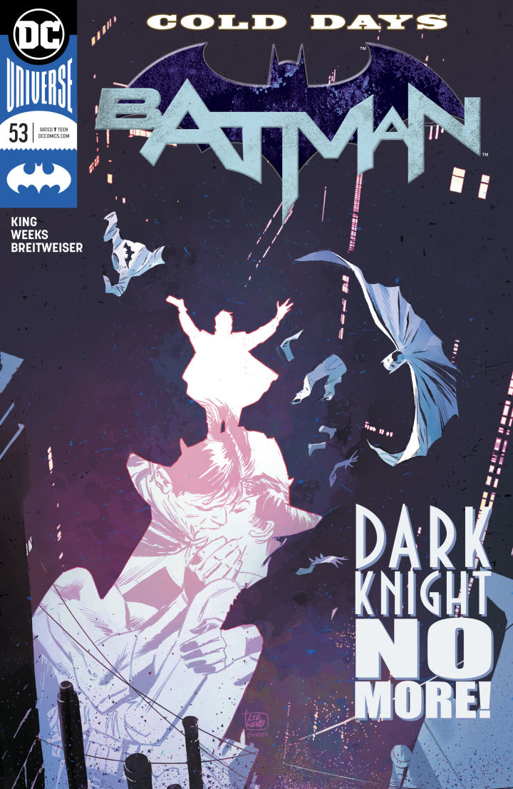 Batman #53, copertina di Lee Weeks