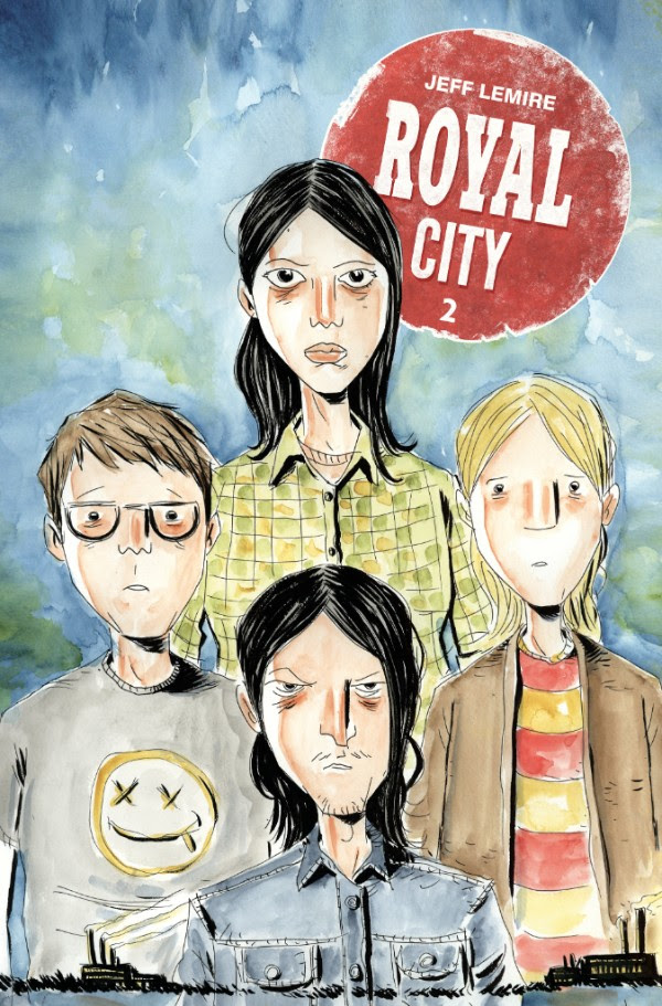 Royal City vol. 2, copertina di Jeff Lemire