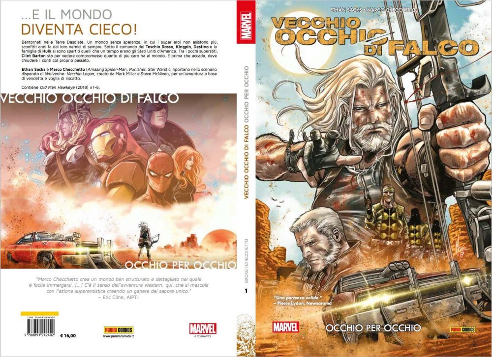 Vecchio Occhio di Falco 1, copertina di Marco Checchetto