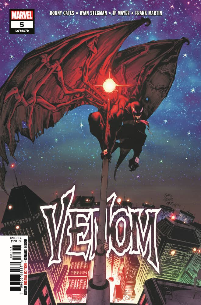 Venom #5, copertina di Ryan Stegman