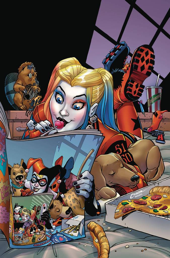 Harley Quinn #50, copertina di Amanda Conner