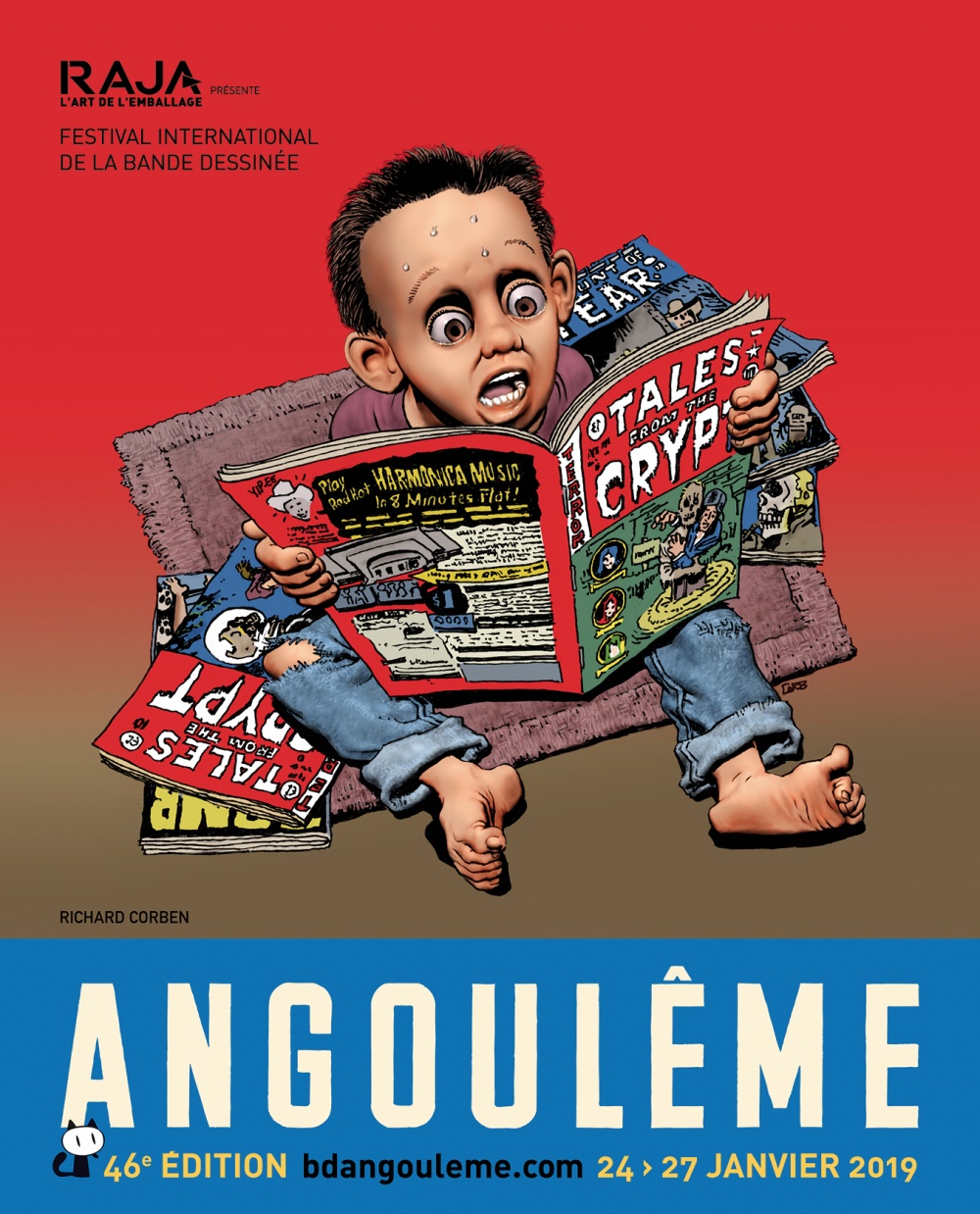 Angoulême 2019, locandina di Richard Corben