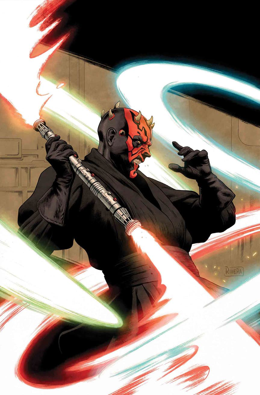 Age of Republic: Darth Maul #1, copertina di Paolo Rivera