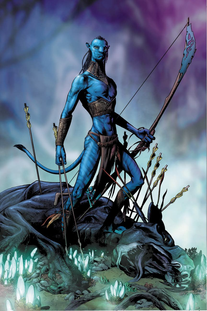 Avatar: Tsu’tey’s Path #1, copertina di Doug Whitman