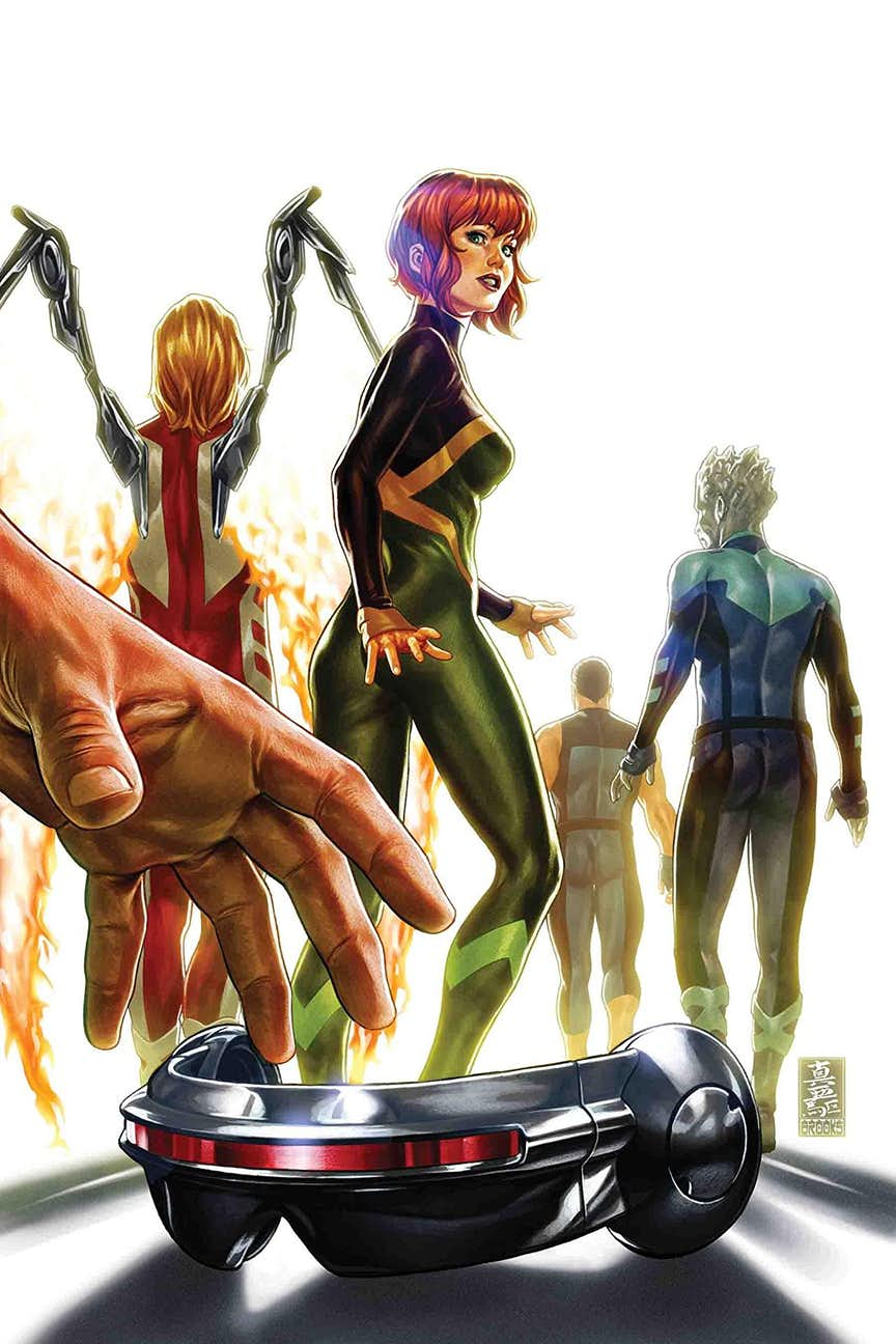 Extermination #5, copertina di Mark Brooks