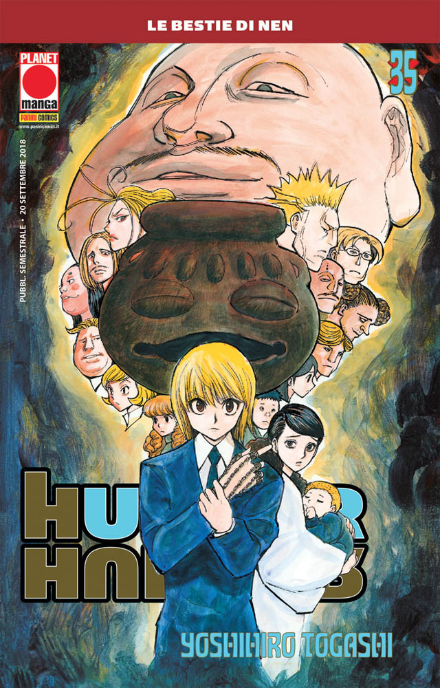 Hunter x Hunter vol 35, copertina