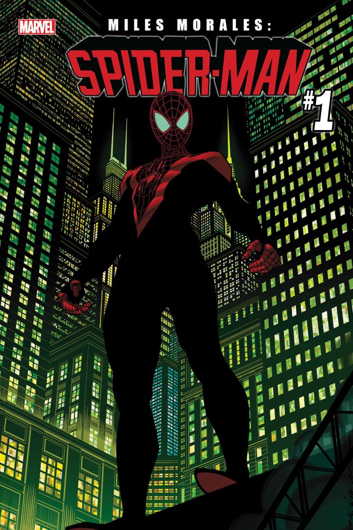 Miles Morales: Spider-Man #1, copertina di Brian Stelfreeze