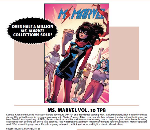 Ms. Marvel vol. 10, solicitation